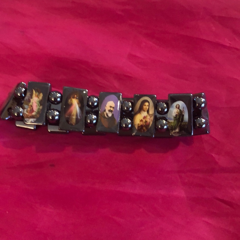 Blessed mother bracelet